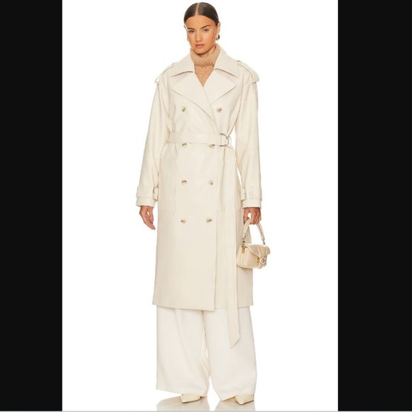 Solene Coat by Song of Style in Buttercream via Revolve - Picture 3 of 4